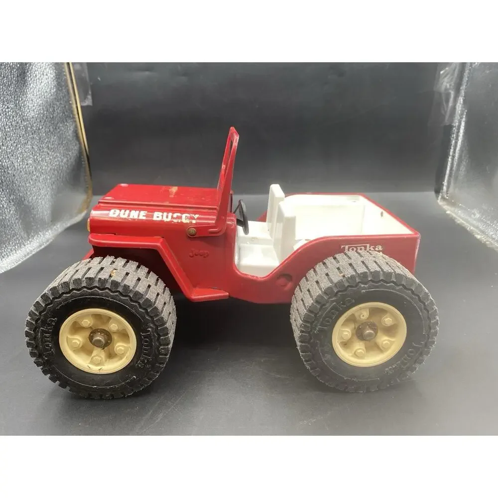 Vintage 70's Tonka Pressed Steel Tonka Jeep Wrangler Dune Buggy